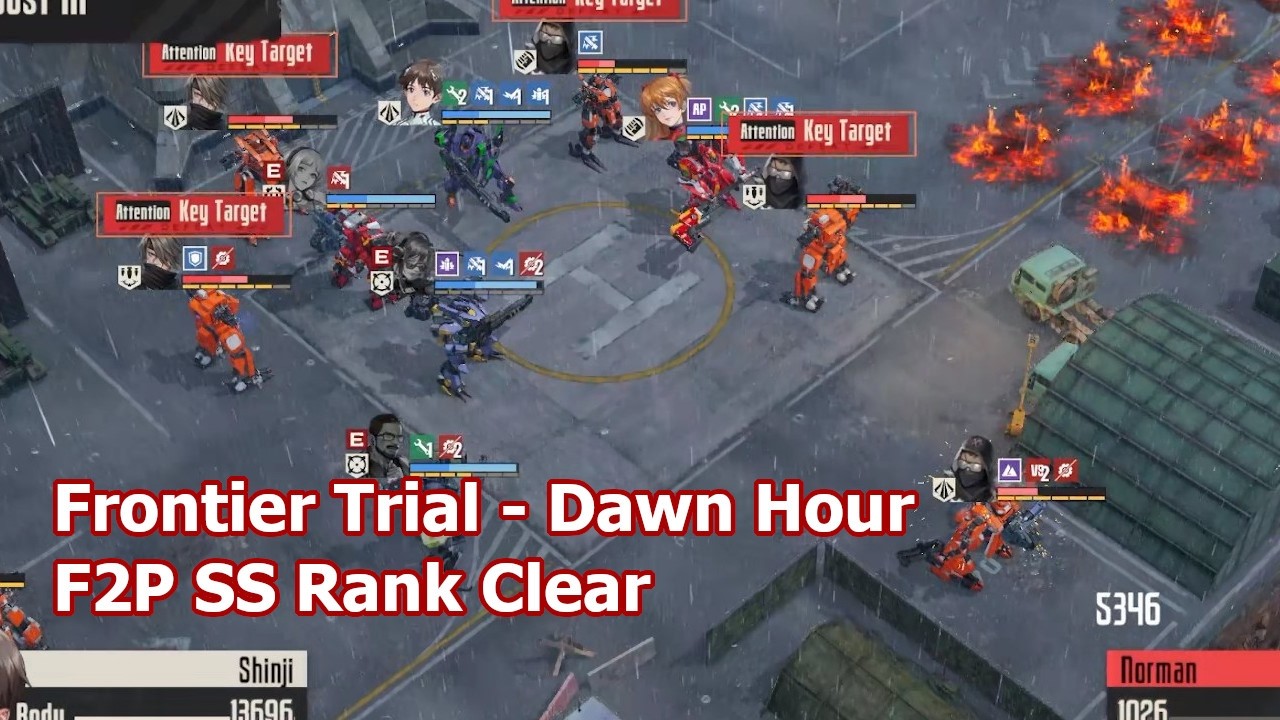 [Mecharashi] Frontier Trial - Dawn Hour - F2P SS Rank Clear