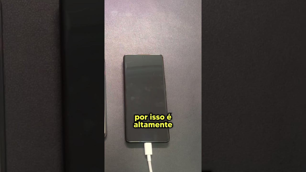 NUNCA DEIXE seu CELULAR CARREGAR at&eacute; 100%! #shorts