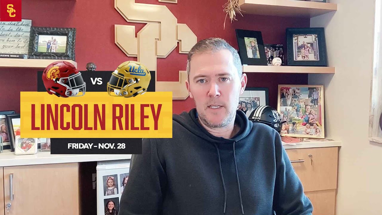 USC HC Lincoln Riley | Friday of UCLA Week