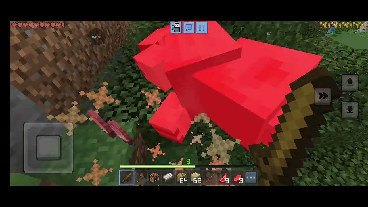 La première vidéo de minecraft (je suit revenue)