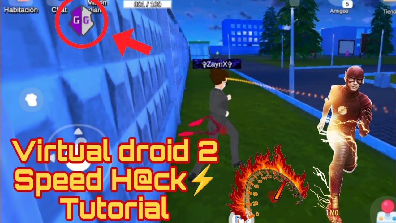 Virtual Droid 2 ⚡Speed H@ck⚡tutorial #virtualdroid #virtualdroid2 #virtualdroid2skins #roblox #edit