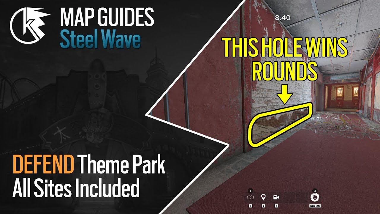 How To Defend Theme Park on ALL Objectives - SoloQ & Stack