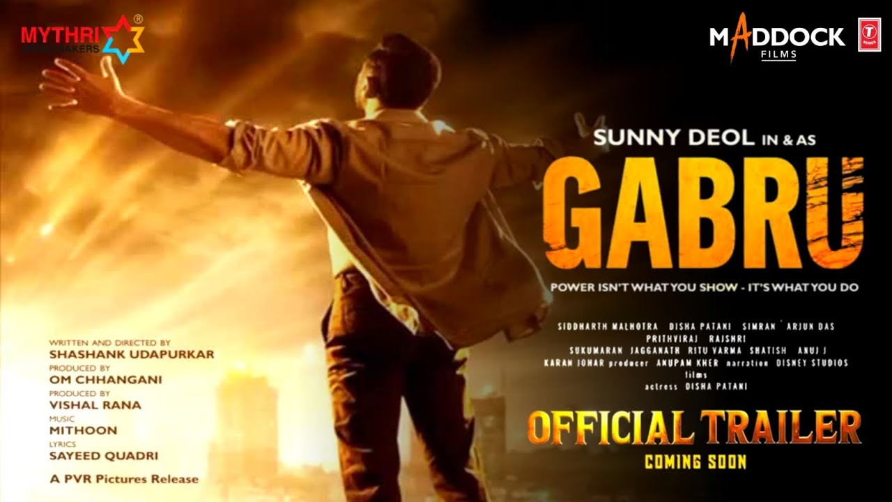 Gabru Trailer | Gabru Movie | Sunny Deol | Gabru Movie Trailer | New Bollywood Movie | Gabru Teaser