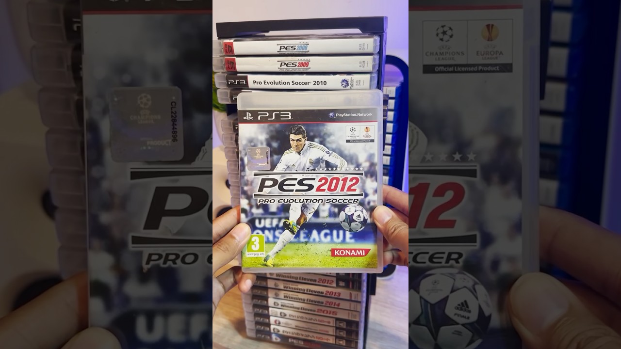 Pro Evolution Soccer 2012 PS3 Slim #ps3 #playstation3 #pes2012 #ronaldo #madrid