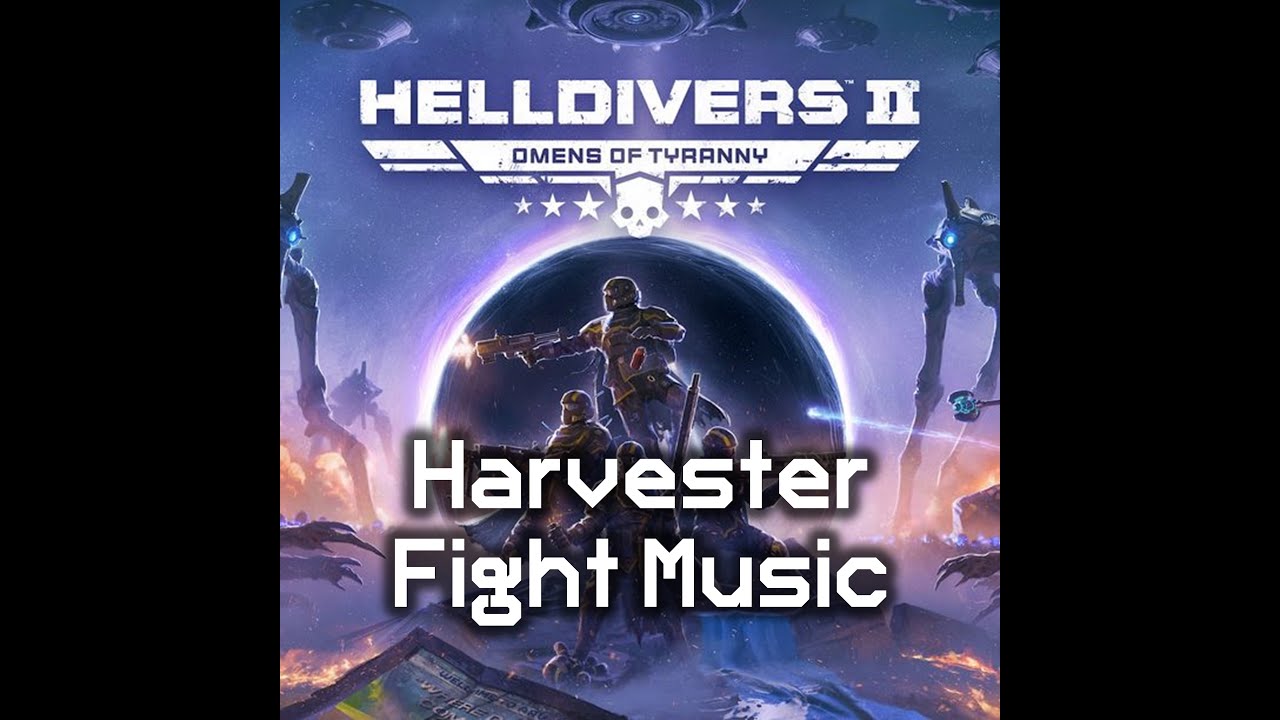 Harvester Fight Music | Illuminate Combat Music | Helldivers 2 OST