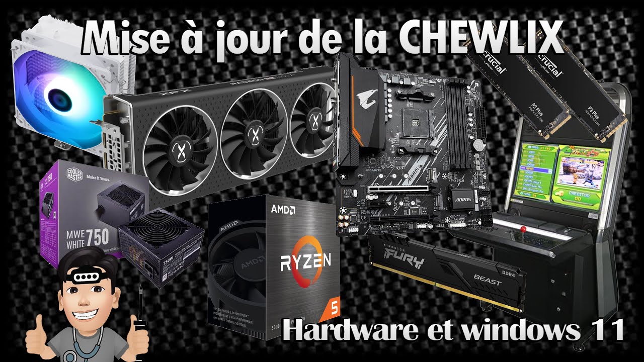Comment am&eacute;liorer la CHEWLIX Ep01. Montage Pc et Windows.