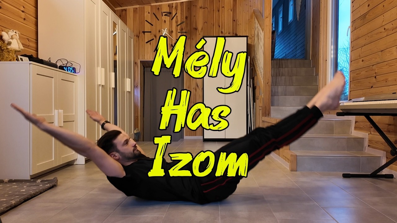 Mély hasizom fejlesztés