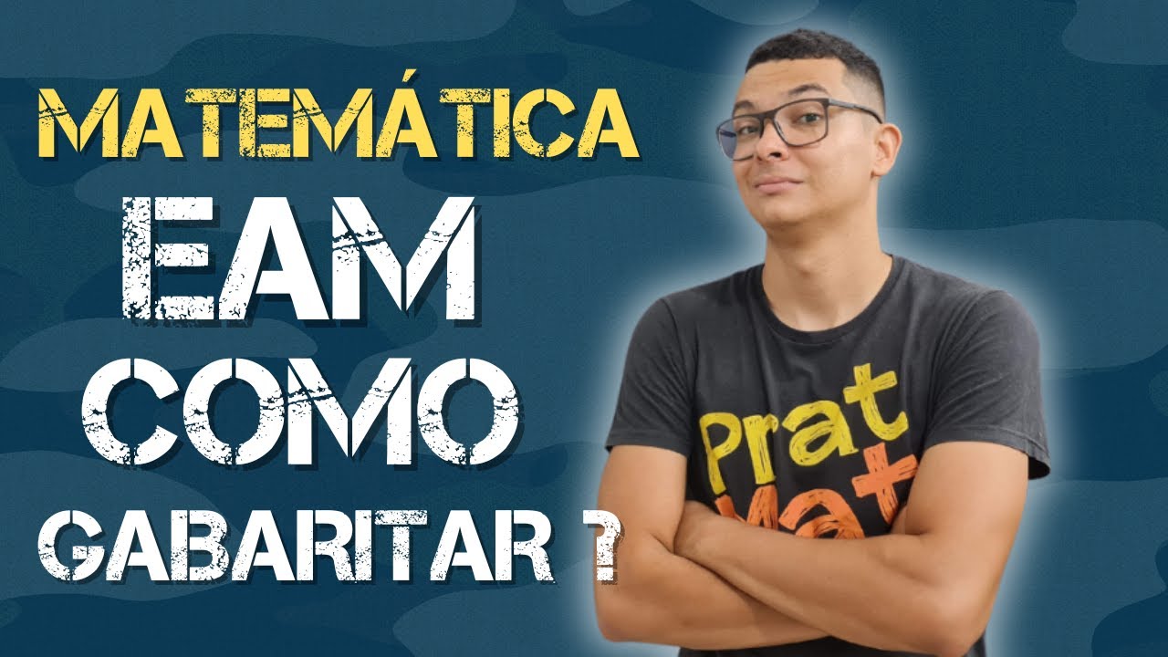 PREMONIÇÃO EAM 2024-BIZUS CERTEIROS DE MATEMÁTICA PARA GABARITAR A PROVA !!!