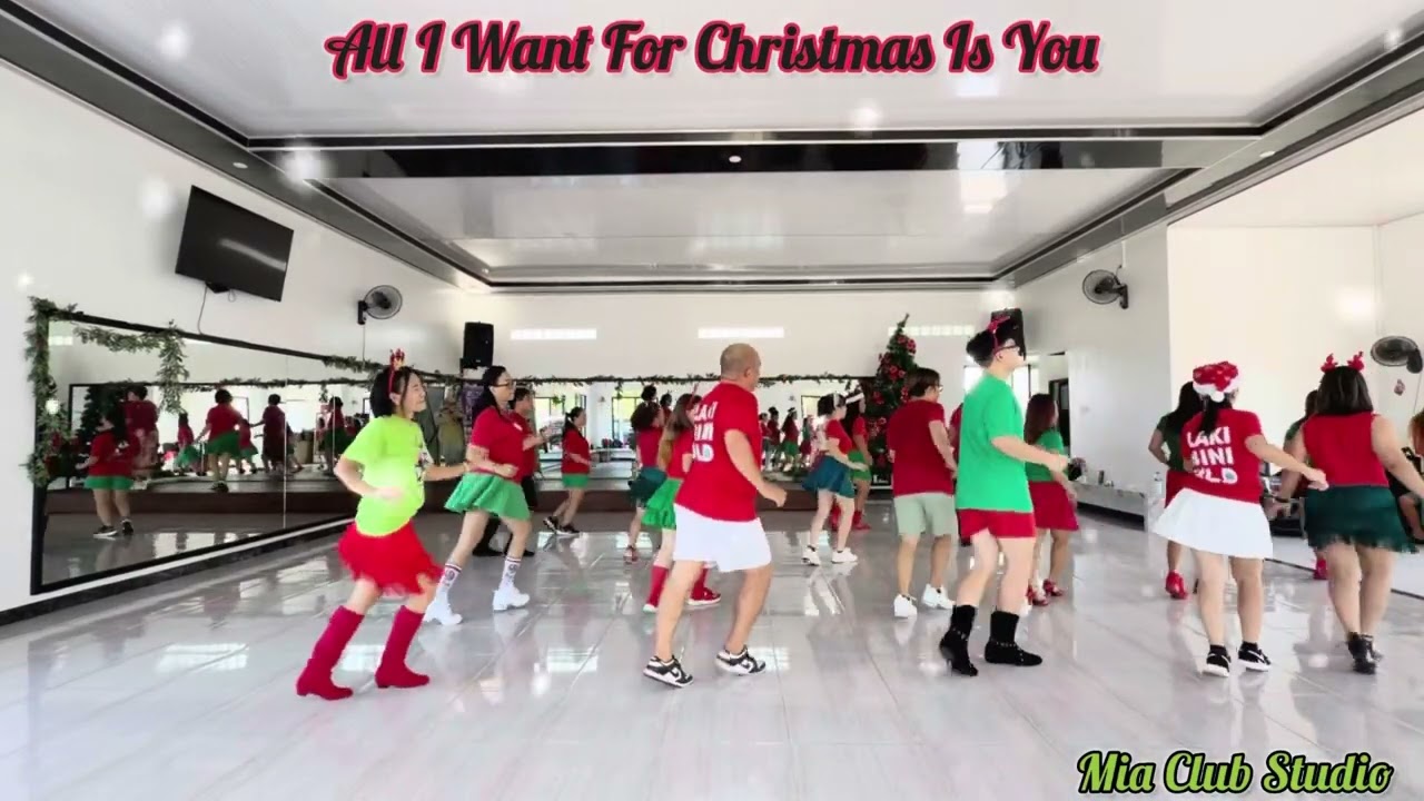 All I Want For Christmas Is You - Line Dance / choreo : K.Y. Park (KOR) Nov 2025