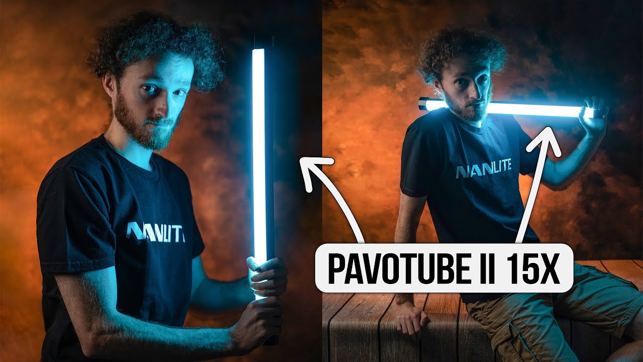 Test Nanlite Pavotube II 15X : Je vous conseille ce TUBE LED !!!