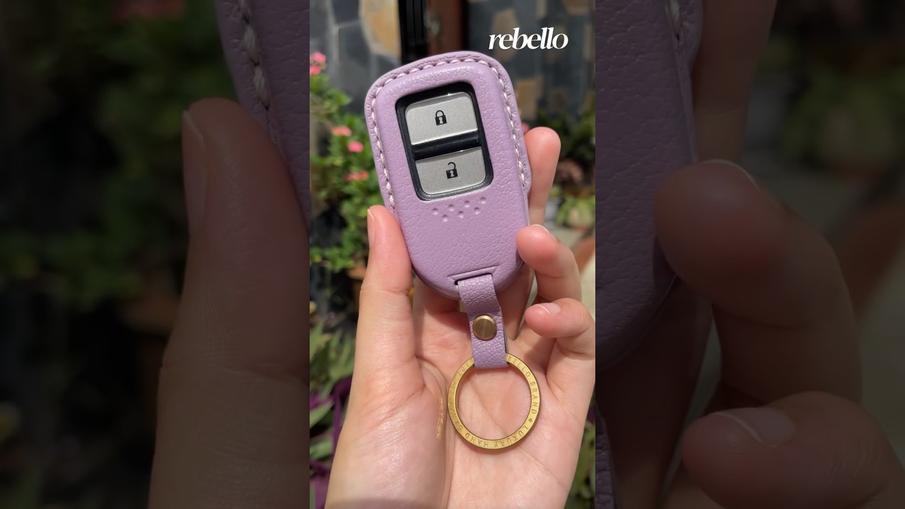 Premium Leather Key FOB case from Rebello