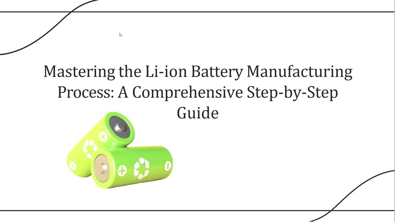 Coating Process of Li-ion Battery(Part-1)