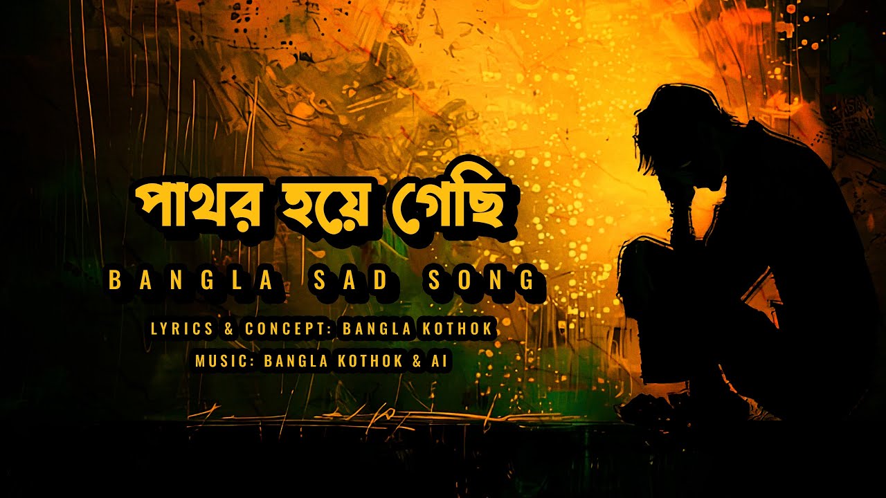 পাথর হয়ে গেছি | Pathor Hoye Gechi | Trendy Bangla Sad Song