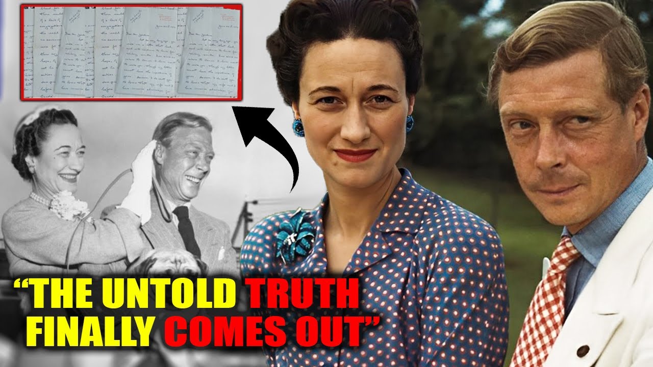 The Heartbreak Behind The Marriage of King Edward VIII and Wallis Simpson | Secret Letters