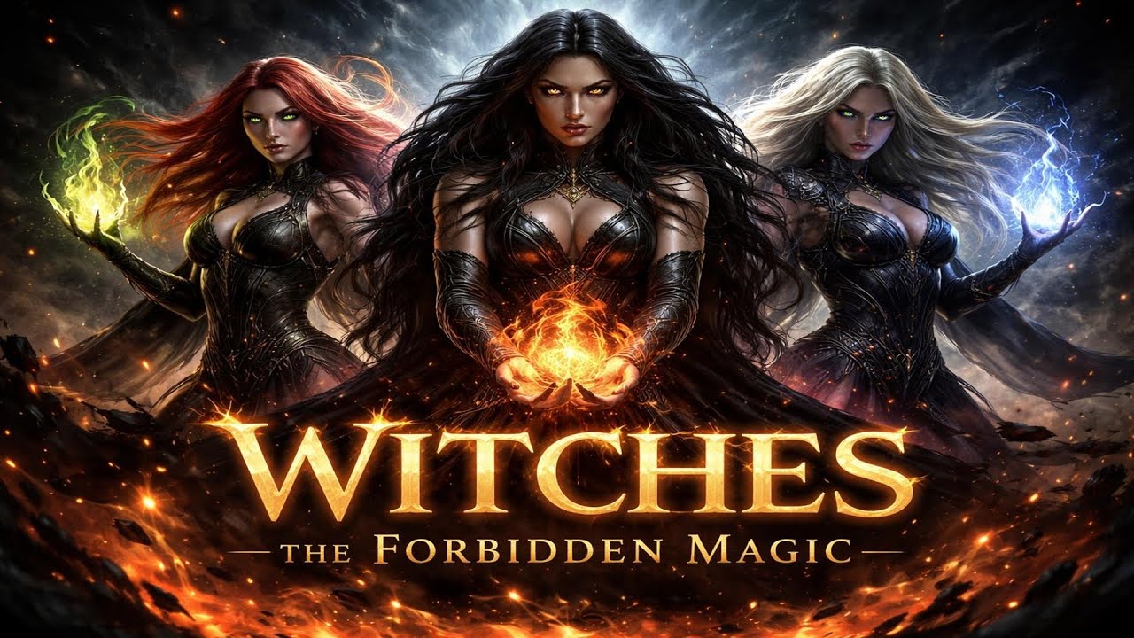 WITCHES 🔥 The Forbidden Magic | Dark Fantasy | Spellbound Mythic Song
