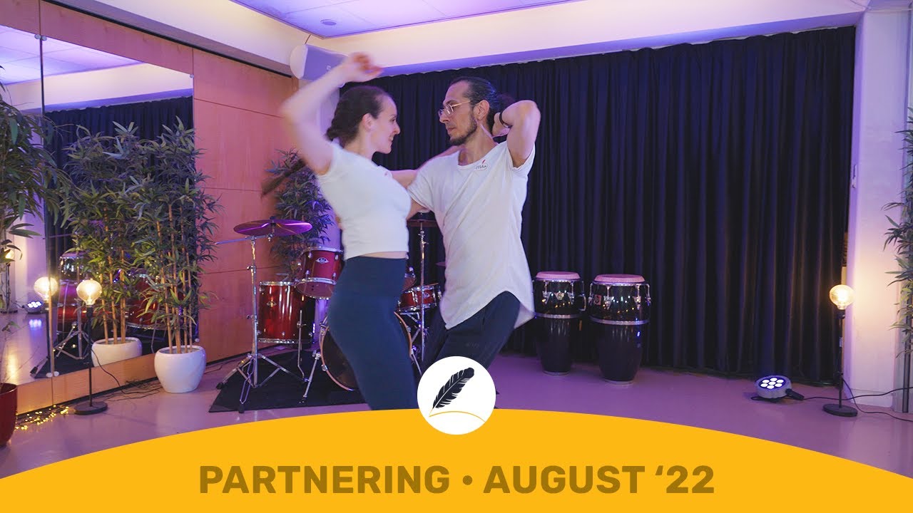 Poetic Motion| Salsa Partnering on2 Gina & Johnny | Wednesday group August '22