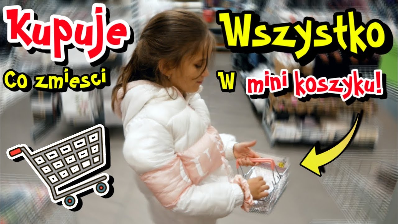 KUPUJE LENIE WSZYSTKO CO ZMIEŚCI DO MINI KOSZYKA! 🛒🫣