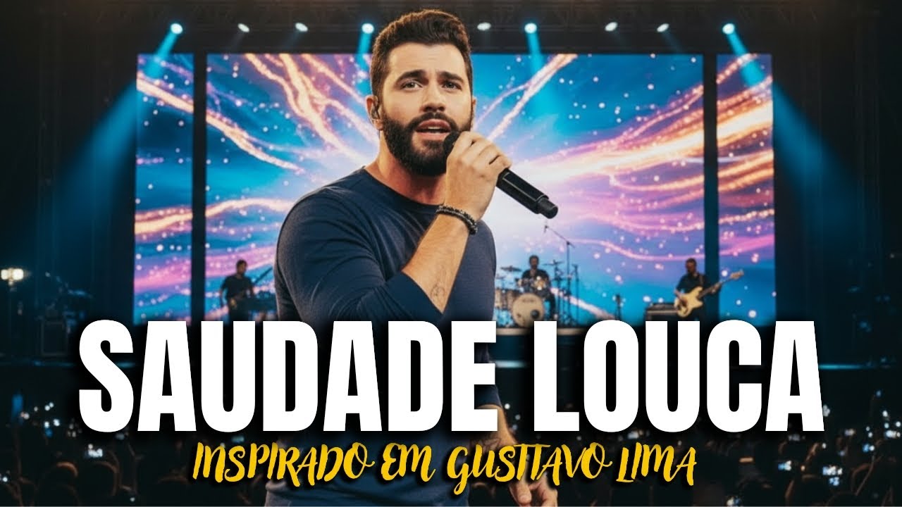 Saudade Louca - Inspirado em Gusttavo Lima I Sertanejo Universitário IA Oficial