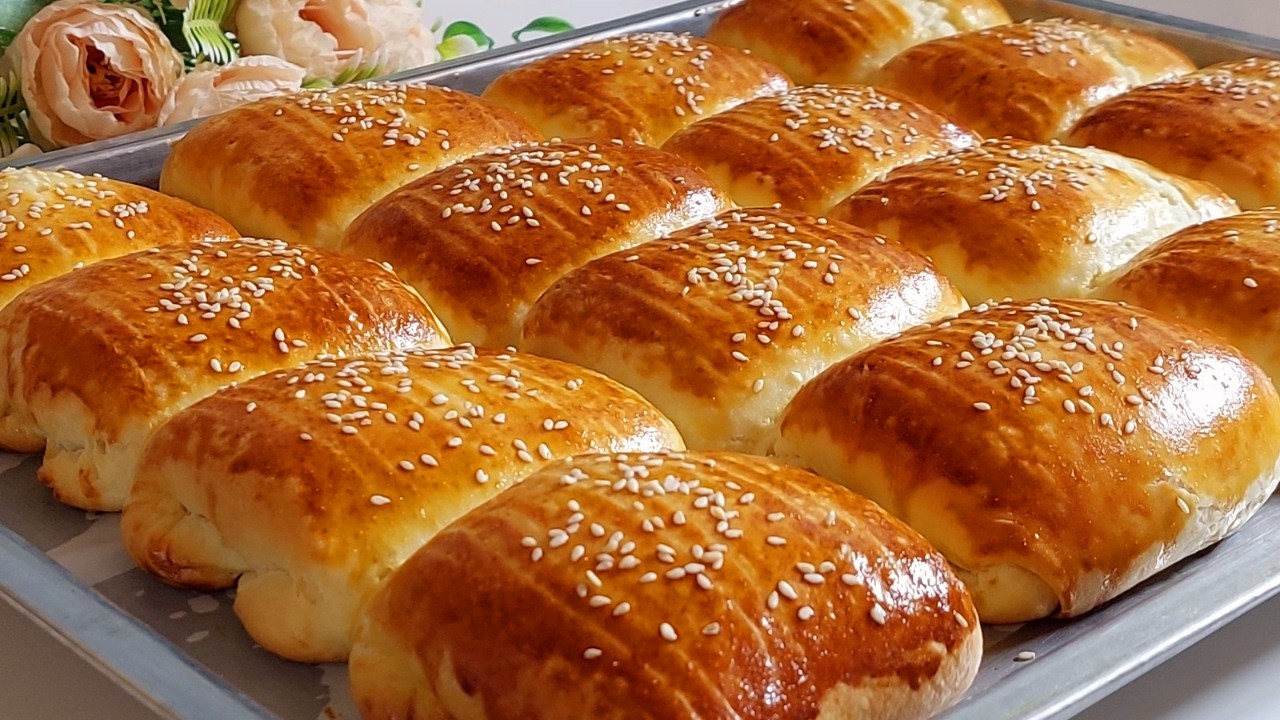 Если у вас дома есть мука❗️Приготовьте эти невероятно простые и вкусные булочки💯