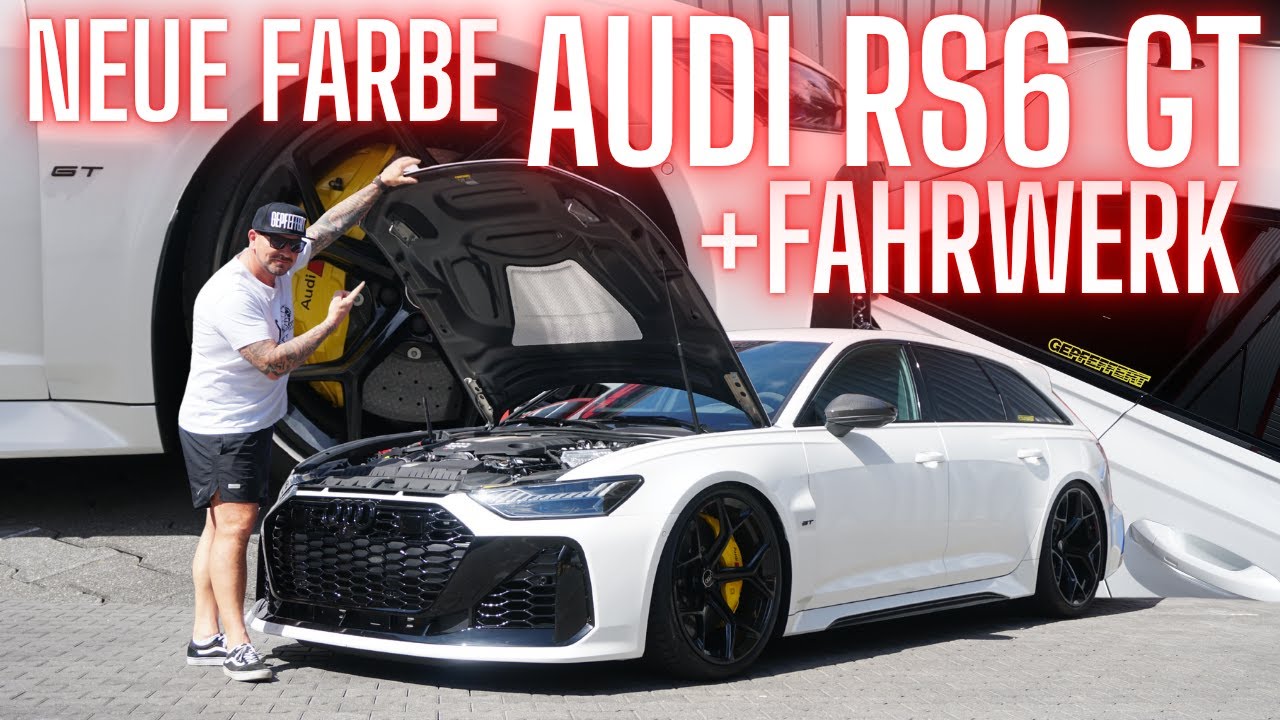 Neue Farbe für den AUDI RS6 GT + FAHRWERK / gepfeffert.com