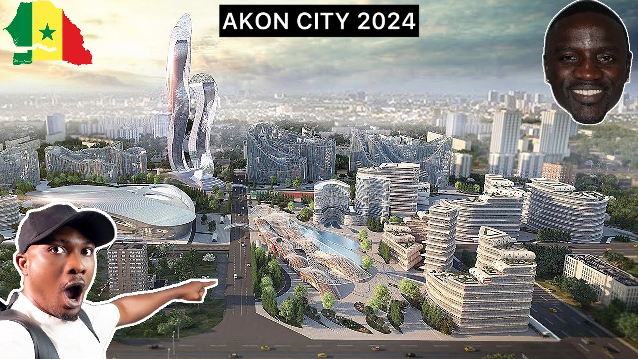 I Travelled To The First FUTURISTIC CITY In Africa (AKON CITY 2024)