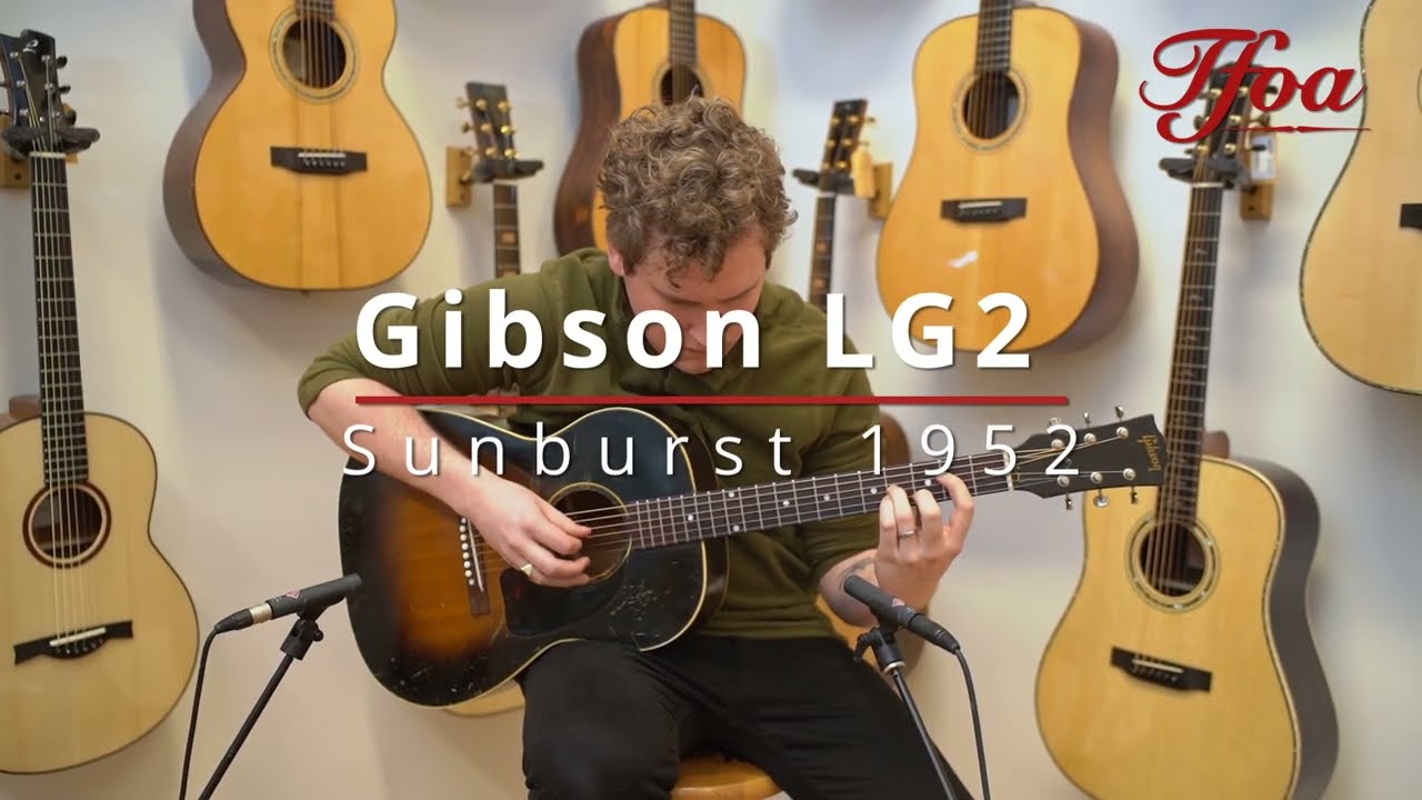 Gibson LG2 Sunburst 1952 played by Milo Groenhuijzen | Demo