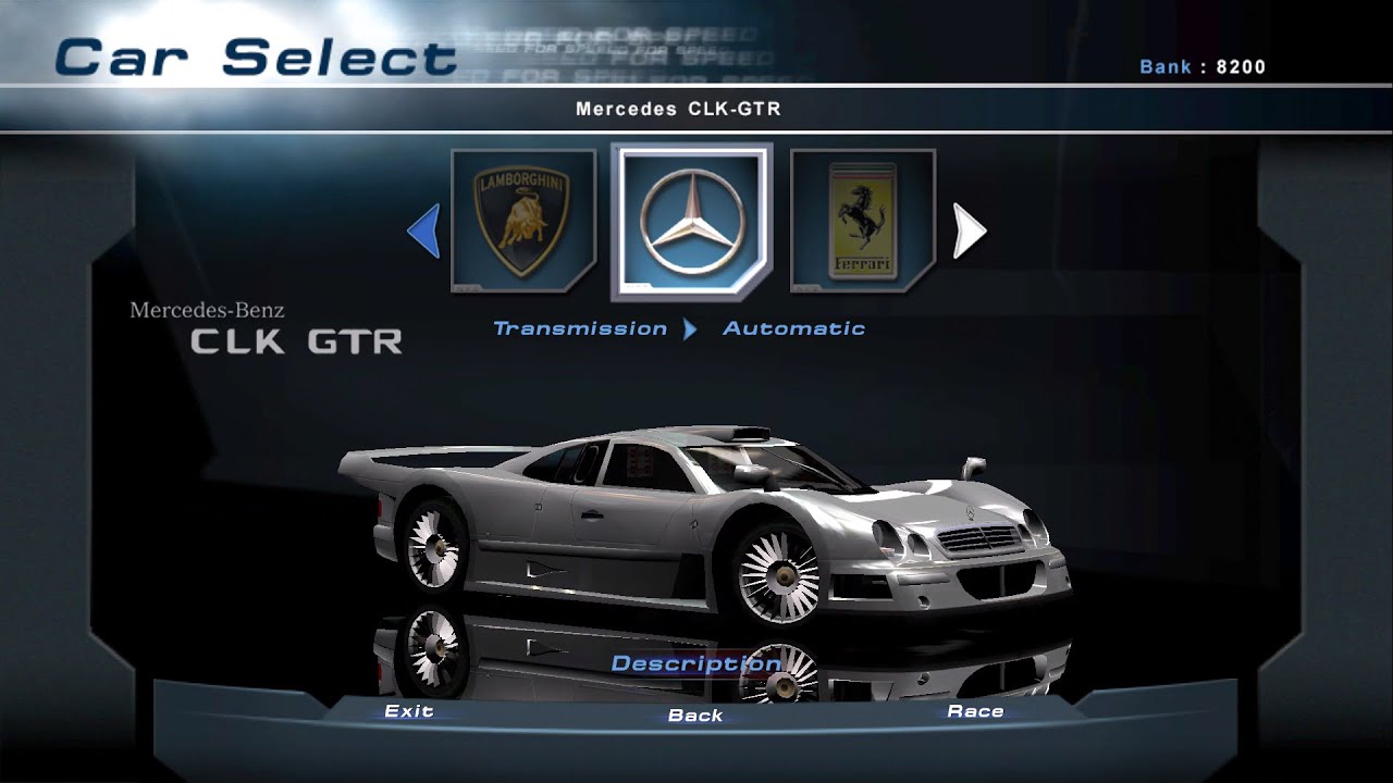 NFS Hot Pursuit 2 - Mercedes-Benz CLK GTR | PC Gameplay HD
