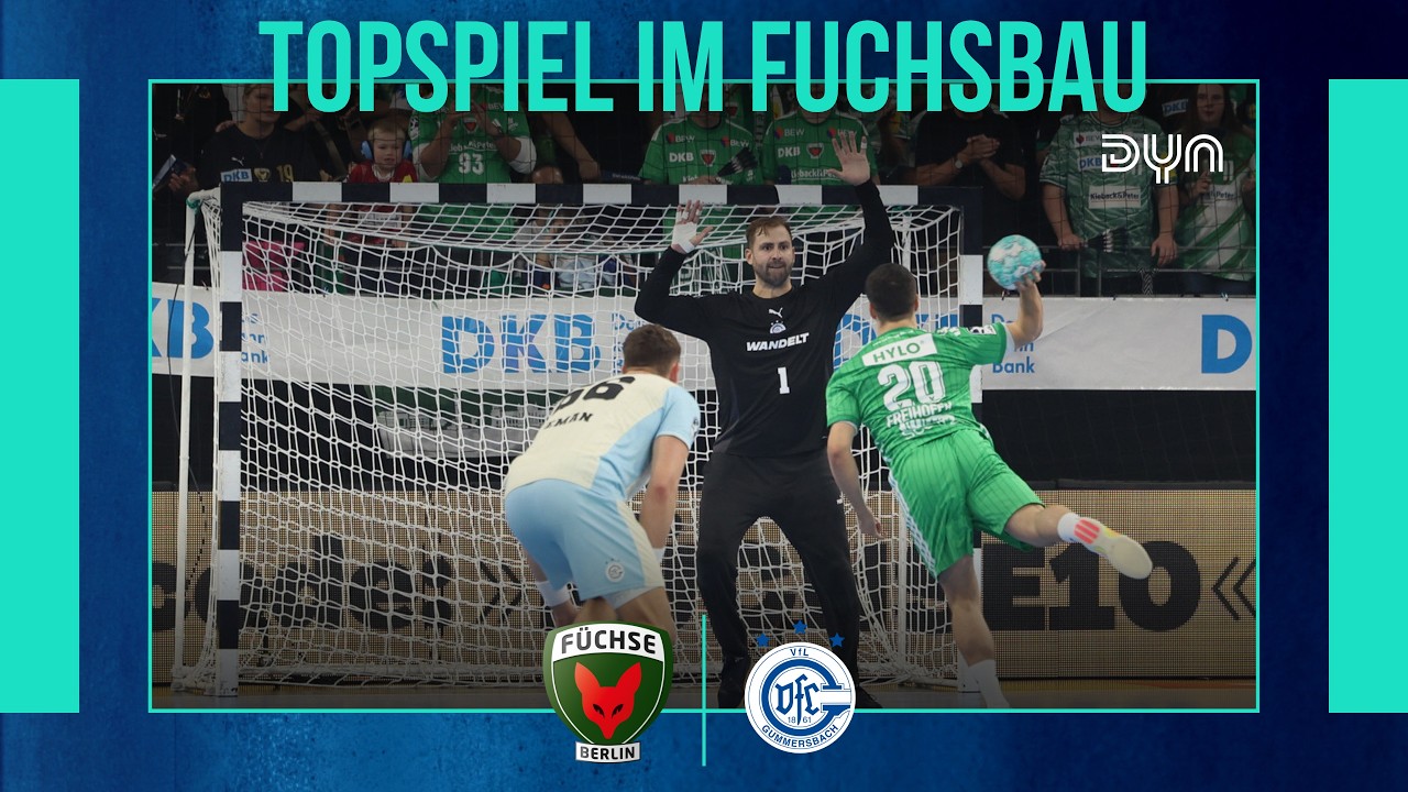 Highlights: F&uuml;chse Berlin - VfL Gummersbach (Saison 2026/27) Opel-HBL | Dyn Handball