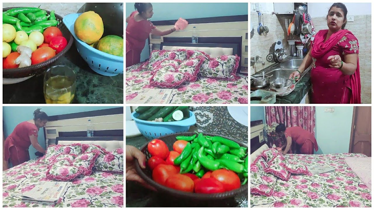 Indian mom busy routine || indian mom cleaning routine😊😊