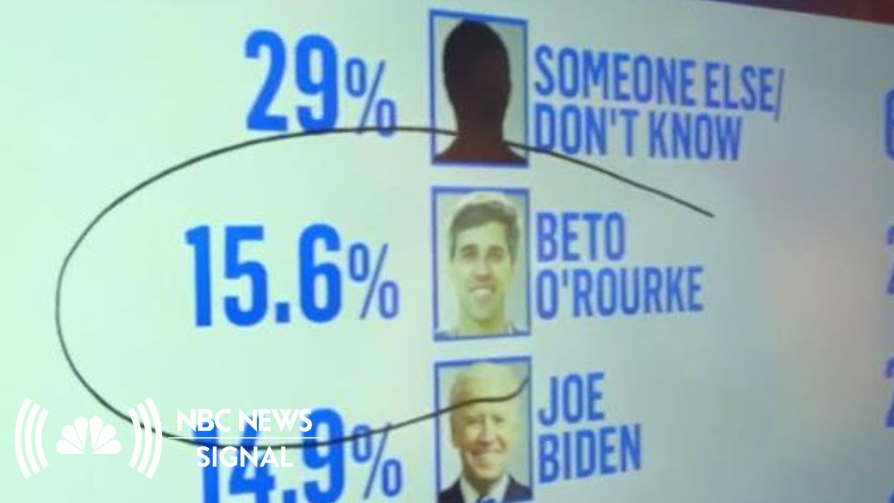 These Democrats Are The Top 2020 Contenders | NBC News Signal