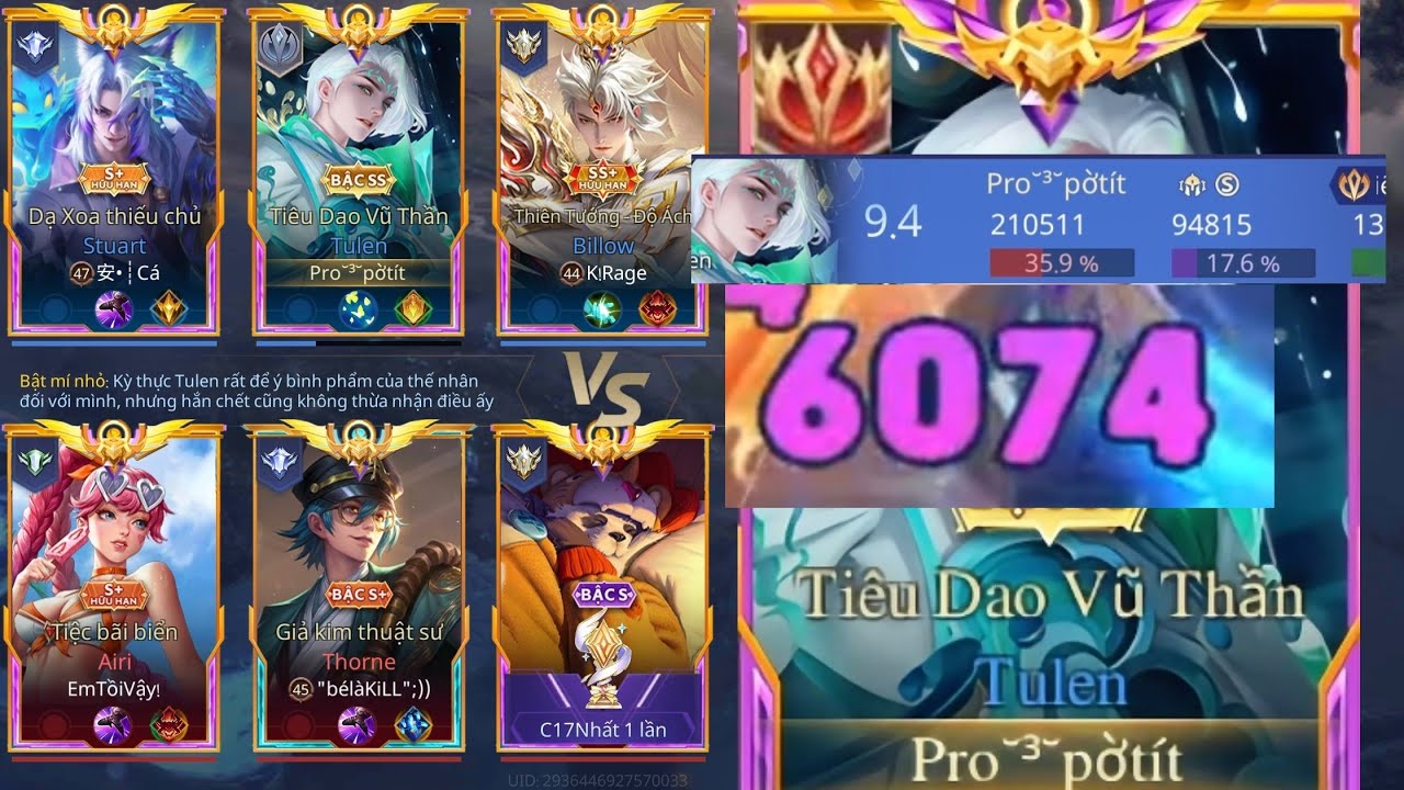 Gây Hàng Tấn Dame Lật Kèo Cùng Tulen