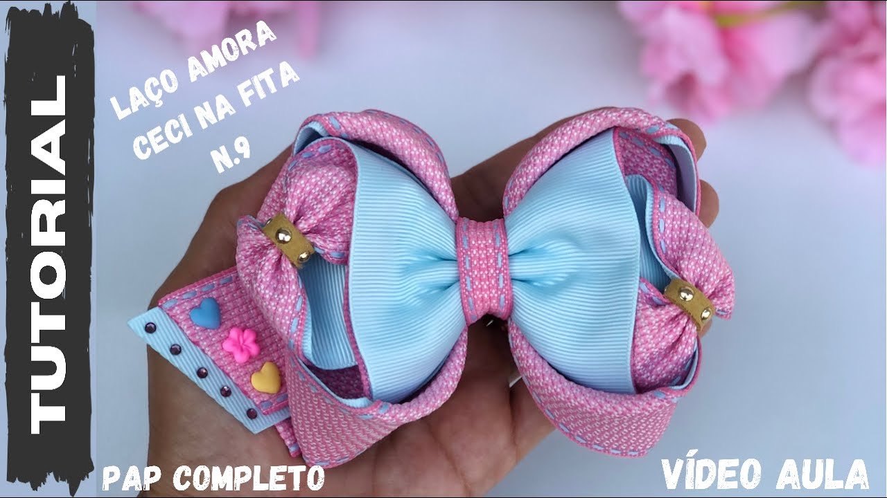 Laço Amora Ceci na Fita n.9