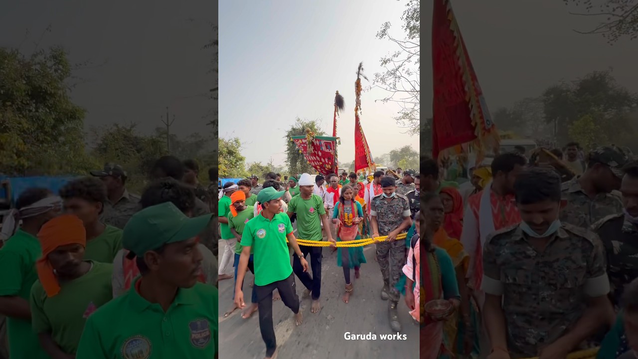 pagididda raju Aagman at Medaram Sammakka Sarakka Jatara 2026 