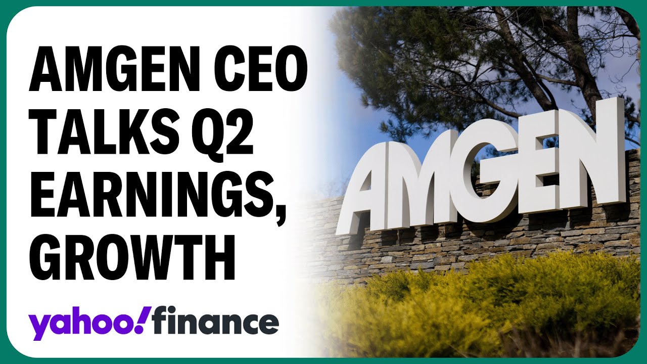 Amgen CFO talks Q2 earnings, obesity drug, and growth