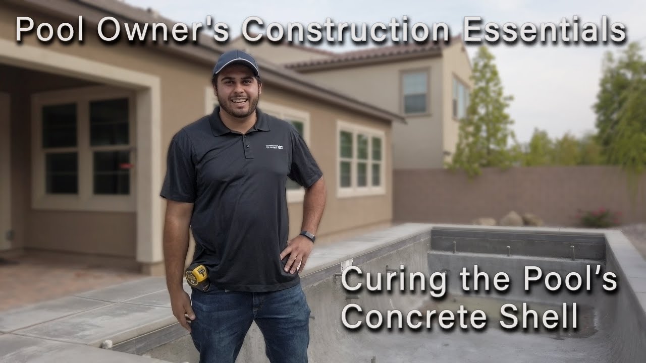 Pool Owner's Construction Essentials - Curing the Pool's Concrete Shell
