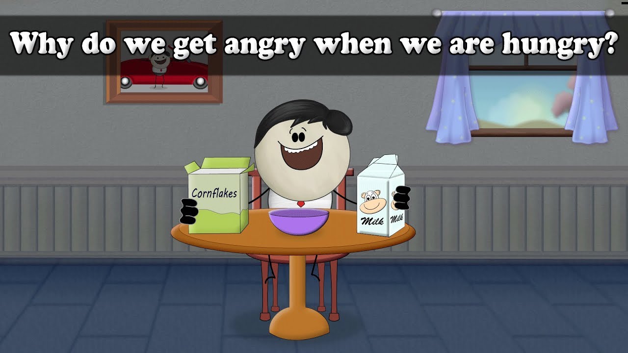 Why do we get angry when we are hungry? | #aumsum #kids #science #education #children