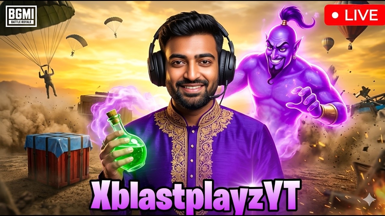 BGMI Live 😱 Noob To Pro 90 Day Challenge Day 22 | XblastPlayzYT #bgmi #pubg #pubgmobile
