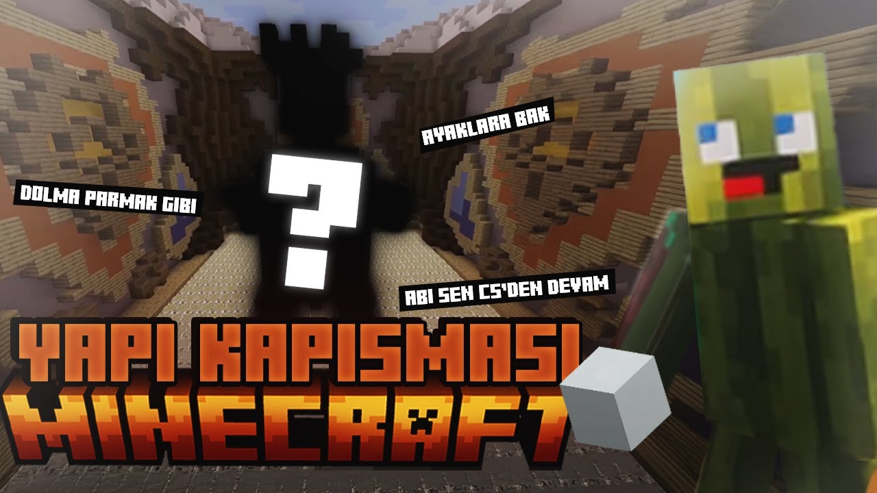 MINECRAFT'TA YAPI İŞLERİ BENDEN SORULUR | EKIPLE MINECRAFT YAPI KAPIŞMASI