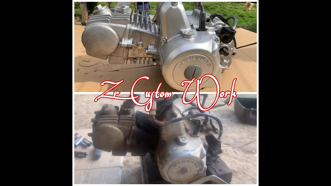 Restoration Engine modenas 100cc