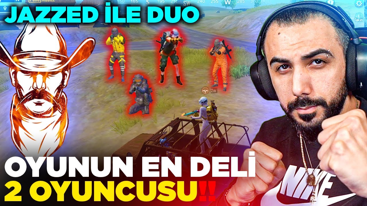 JAZZED İLE YILLARDIR BEKLENEN DUO!! 😮 2 DELİ BİR ARAYA GELİRSE?? | PUBG MOBILE