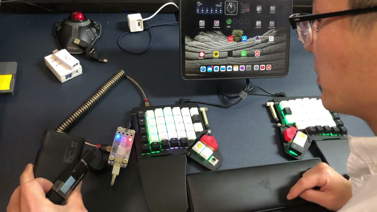 Wireless Moonlander Keyboard