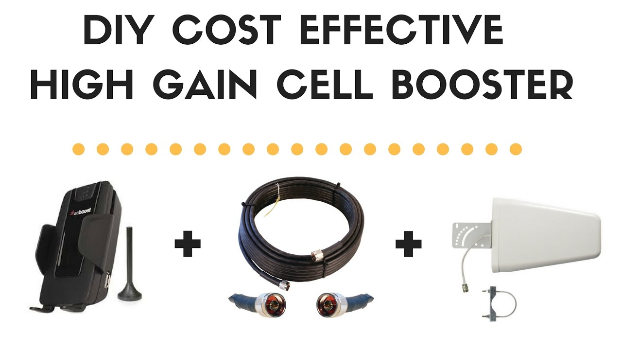 Powerfull Cellphone Boost for cheap! - How We Boost Our Cell Service and Internet