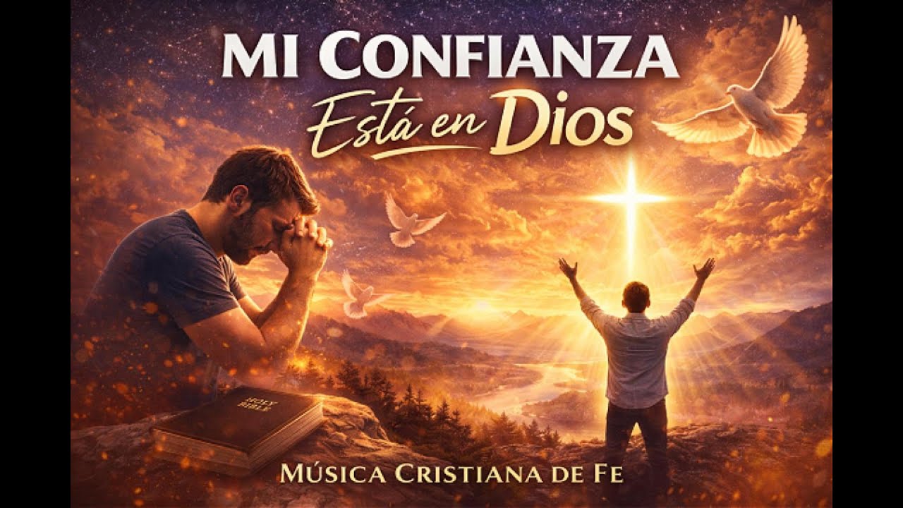 Mi Confianza Está en Dios | Música Cristiana de Fe #musica #jesus #amor #dios #frases