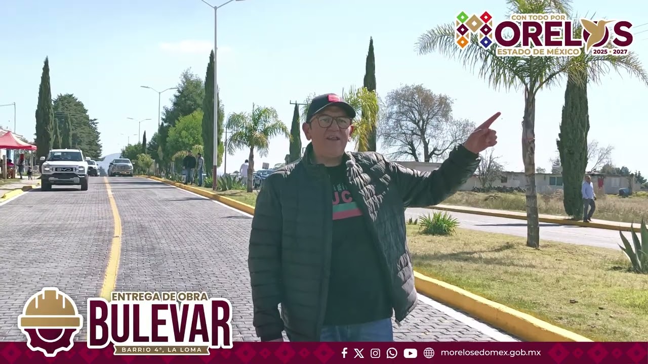 INAUGURACIÓN BULEVAR - BARRIO 4°, LA LOMA.