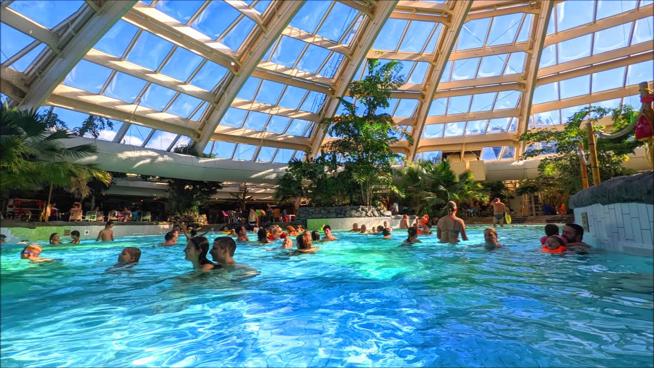 Aqua Mundo von Center Parks aus Besuchersicht (Tropenbad - Alle Rutschen)