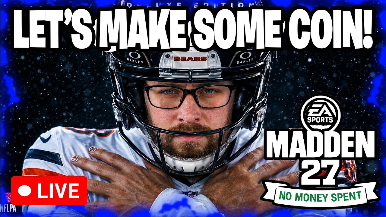 🔴LIVE - Making Coin in Madden 27 Ultimate Team! 💰 (No Money Spent) !discord