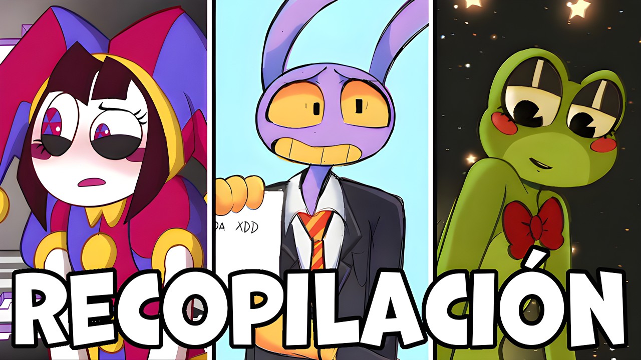 RECOPILACI&Oacute;N DE C&Oacute;MICS DEL ASOMBROSO CIRCO DIGITAL // FANDUB ESPA&Ntilde;OL LATINO // PARTE 3