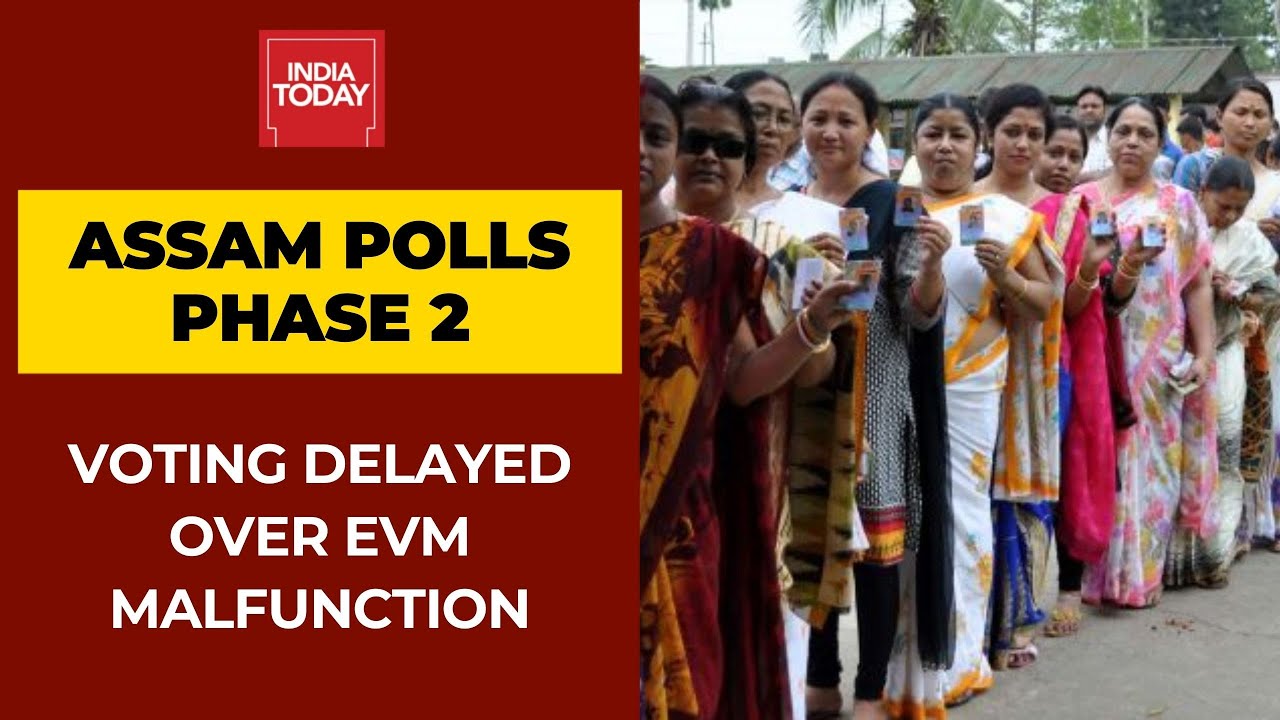 Assam Polls: Voting For Second Phase Delayed Over EVM Malfunction At Jagiroad Constituency
