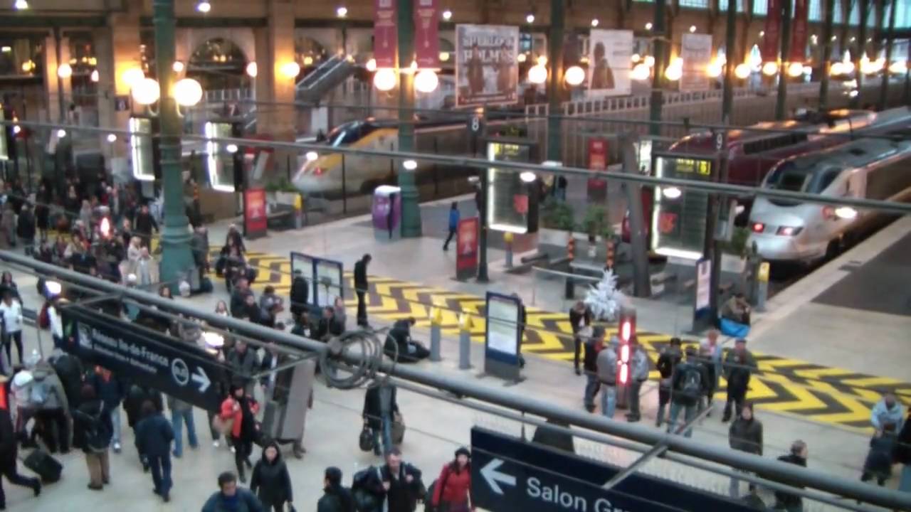 French Railways. Paris Gare du Nord-Station.