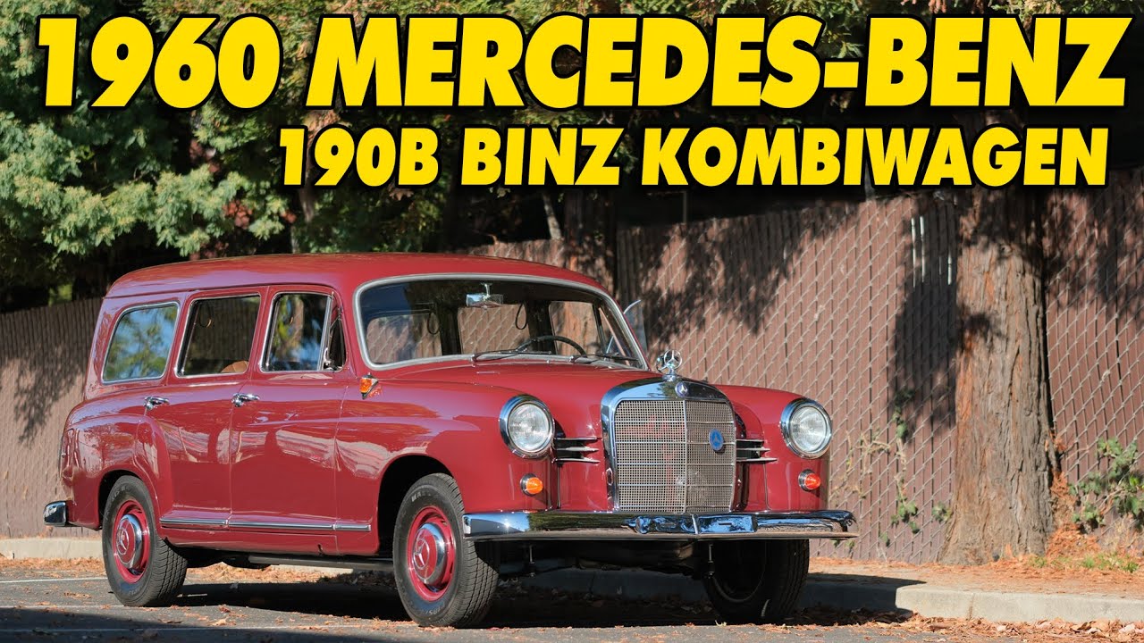 Walk around - 1960 Mercedes-Benz 190B Binz Kombiwagen